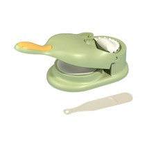 스킨포장기 만두 메이커 2 In 1 수동 DIY 반죽 압착기 스킨 래퍼 금형 만들기 기계 주방 베이킹 과자 도구, [03] Green, 03 Green