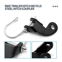 자전거트레일러 카고 펫 캠핑 접이식 여행 트레일러 Burley Bike Trailers 용 트레일러 히치 스틸 커플러, 한개옵션0