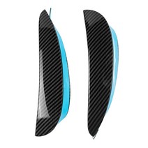 앞범퍼 트림 립 사이드 펜더 카나드 핀 스플리터 벤츠용 벤츠 W213 C238 E180 E200 E43 E53 AMG 라인 201, 02 Carbon Fiber Style