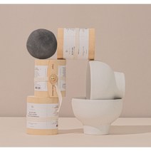에리제론 올인원 비건 샴푸볼 샴푸바 - 블랙차콜 120g, 원목비누받침