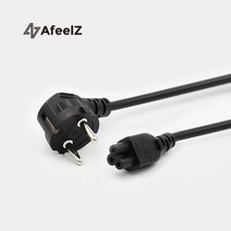 AfeelZ 국산 3구 크로바 파워케이블, 3M