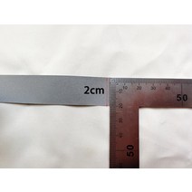 반사 야광 축광 테이프 조끼 종이 스티커 2cm x 100 미터 반사 스트립 밝은 은색 폴리 에스터 회색 직물 옷, 02 2cmx50meters