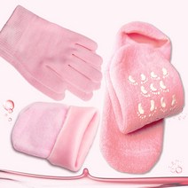 발 뒤꿈치 갈라짐 오일 보습 장갑 양말 뒷꿈치 각질제거 굳은살 손끝 갈라짐 습진 무좀 패드 패치 제이블릭, 오일 보습 장갑+양말 세트