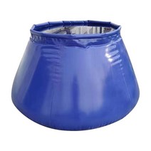 접이식 물탱크 빗물받이 농수 주머니 대용량 저장고, 블루 0.6x0.4x0.5(블루)