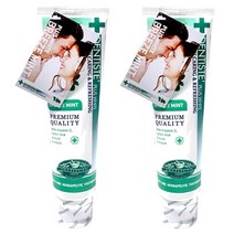 덴티스테 브리즈민트 무불소 무색소 입냄새 제거 치약, 2개, 160g