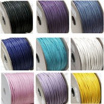 패브릭샵 오시도리면끈 면왁스끈 1.5mmx2y 18컬러, 바이올렛