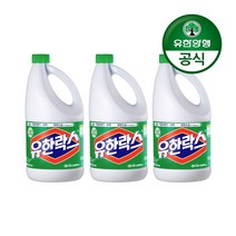 유한양행 유한락스 후레쉬 2Lx3개 화장실 욕실 세정제 살균 소독 곰팡이제거, 1세트, 2L