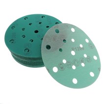 자동차 수리 도구 6 인치 150mm 17 홀 60-2000 그릿 후크 앤 루프 애완 동물 필름 산화 알루미늄 wetamp 페인트 용 건식 사포 샌딩 디스크, 5개, 협력사, 2000방