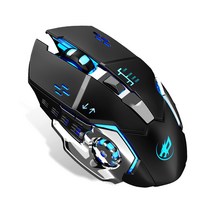 KEYXGSUL 유선 무선 무소음 e스포츠 게임 마우스 G402 Q8 프로그래머블 오퍼레이션, 테크노 블랙