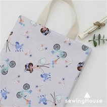 소폭)면20수 옥스포드원단 프린트 오드리