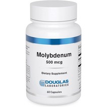 더글라스랩 몰리브데넘 500mcg 60정 Douglas Laboratories Molybdenum, 1개