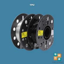 01 [4개묶음상품] 3D프린터재료 실리콘필라멘트 부드럽고 유연한 큐비콘 TPU FILAMENT 85A TPU필라멘트, BLACK, 상세페이지 참조