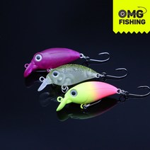 오마이갓피싱 쪼꼬미 크랭크 2.5g 산천어 송어 전용 하드베이트, ZZGM25-6 (2.5g)