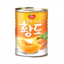 동원 제철담은 복숭아 황도 슬라이스 400g x 20캔, 20개