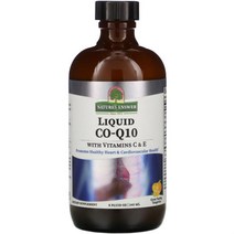 Nature's Answer Liquid CoQ10 with Vitamins C E Tangerine 8 fl oz (240 ml)