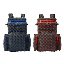 웨이트레이드 야구 대형 백팩 가방 유소년 성인 야구장비가방 (2색상), 레드패턴