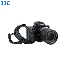 [JJC]미러리스 DSLR 카메라 핸드스트랩 캐논EOS 니콘zfc 소니a7c ZV-E10 가죽 카메라 핸드스트랩, 레드