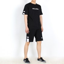 파르데스 니드 남성 여름 트레이닝복세트 5부 반바지 츄리닝세트