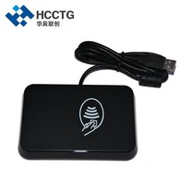 EMV 4 SAM 카드 슬롯 NFC 타입 RFID 스마트 에뮬레이터 휴대용 리더 HD8N, 01 USB