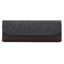 방진 휴대용 펠트 가방 범용 기계식 키보드 60 68 84 87 104 108 보관 마그네틱 버튼 버전, 한개옵션2, 02 Deep Grey Magnetic, 01 For 60 68 keyboard