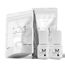 래쉬몬스터 속눈썹연장 글루 5g 2개입 강력한 접착력 뛰어난 유지력 1초 글루, 1세트