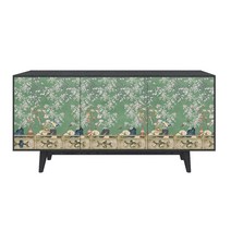 화이트 진열장 그릇수납장 빈티지 장식장 홈카페수납장 엔틱그릇장 그릇장식장 부엌 미닫이 낮은 그릇장 그릇, 삼문, 맞춤 도안