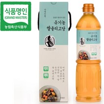 강명인청 명인 유기농 쌀올리고당 1.2kg/식품명인 강봉석/유기농쌀 올리고당 조청 명절선물세트, 1개, 1.2kg