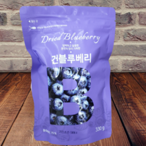 건과일간식 말린 건블루베리 330g 요거트 샐러드 다양한 활용, 1개