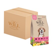 시리우스 윌 노령견용 애견사료 1kg x 6팩 (1박스), 단품