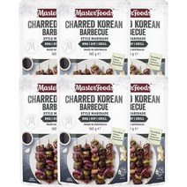 마스터푸드 Masterfoods 숯불 한국식 바비큐 마리네이드 소스 호주직구 160g 6팩 총 960g