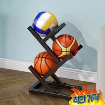 진열대 족구공 축구공 함, 골드 3볼