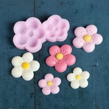 카네이션몰드 실리콘몰드제작 벚꽃몰드 부케레진 치자 나무 Plumeria Rubra 꽃 실리콘 금형 베이킹 케이크 장식 도구 3D 퐁당 초콜릿 비누 사탕 과자