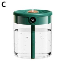 물멍 가습기 진동자 생수병 가열식 자연기화 천연 자연기화식 세척쉬운 Dou Nozz ir Humidifier With LD Hu, 03 C