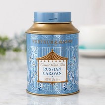 FORTNUM & MASON 포트넘앤메이슨 러시안 카라반 루즈 리프 틴 125g, 2개