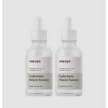 (1+1)ma:nyo 마녀공장 Galactomy Niacin Essence 갈락토미 나이아신 미백 에센스 40ml*2
