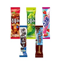 [롯데] 쭈쭈바 30개 혼합 선택구성(스크류 주물러/주물러 콜라/쵸키쵸키 쿠앤크/쵸키쵸키/주물러 청포도), 주물러 콜라*30개