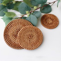 로지스튜디오 라탄 티코스터