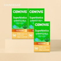 세노비스 수퍼바이오틱스/30캡슐x3팩 [명절 이후 순차배송], 백화점선물포장+쇼핑백