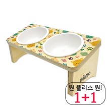 싼 아펜핀셔사료그릇 간편 소형견식기 안심 이탈리안그레이하운드밥그릇 기울기, 1개, 밤하늘별모양