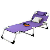 간이침대 1인용 접이식 사무실 캠핑 낮잠 휴대용, 3단 침대 66 와이드 로마의 휴일