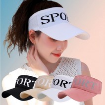 햇빛차단모자 여성썬캡모자 자외선차단 여름 테니스