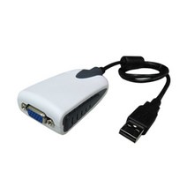 (CENTOS 센토스 USB to VGA 컨버터 오디오 미지원 (UVT-100 Ver 2.0 (화이트 미지원/오디오/화이트/컨버터/센토스, 단일 모델명/품번