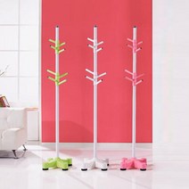 아트박스/홈앤하우스 왕자행거 뉴 유니폴 옷걸이, 라이트핑크