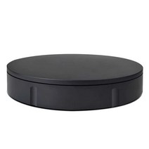 자동회전진열대 상품전시 원판 회전판 디스플레이, 상세 페이지 참고, 60CM  내하중100kg  블랙