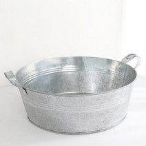 양철 손잡이 양동이 (34cm)