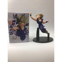 드래곤 볼 Z 피규어 고한 배틀 셀 펀칭 애니메이션 PVC DBZ 주먹 슈퍼 사이야 고쿠 베지터 모델 장난감 17cm, Real Boxed