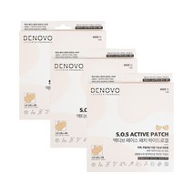 디노보 액티브 페이스 패치 하이드로겔 자외선차단 골프패치 4매입 3세트, 대형 2+1, 3개, 4개