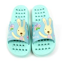 르슈크레 TPR 욕실화ㅣ슬리퍼 캐릭터 팬션 모텔, 민트