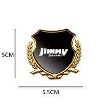 스카니어스티커 트럭 용품 부품 악세사리 금속 자동차 배지 스티커 스즈키 짐니 시에라 액세서리 창 장식, Black