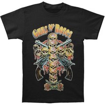 ROCKPANDA Guns N Roses Skull Cross 80s 반팔티